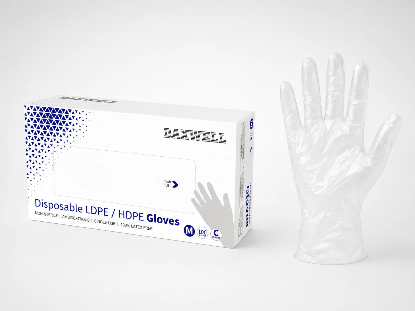 Poly Gloves — High-Density