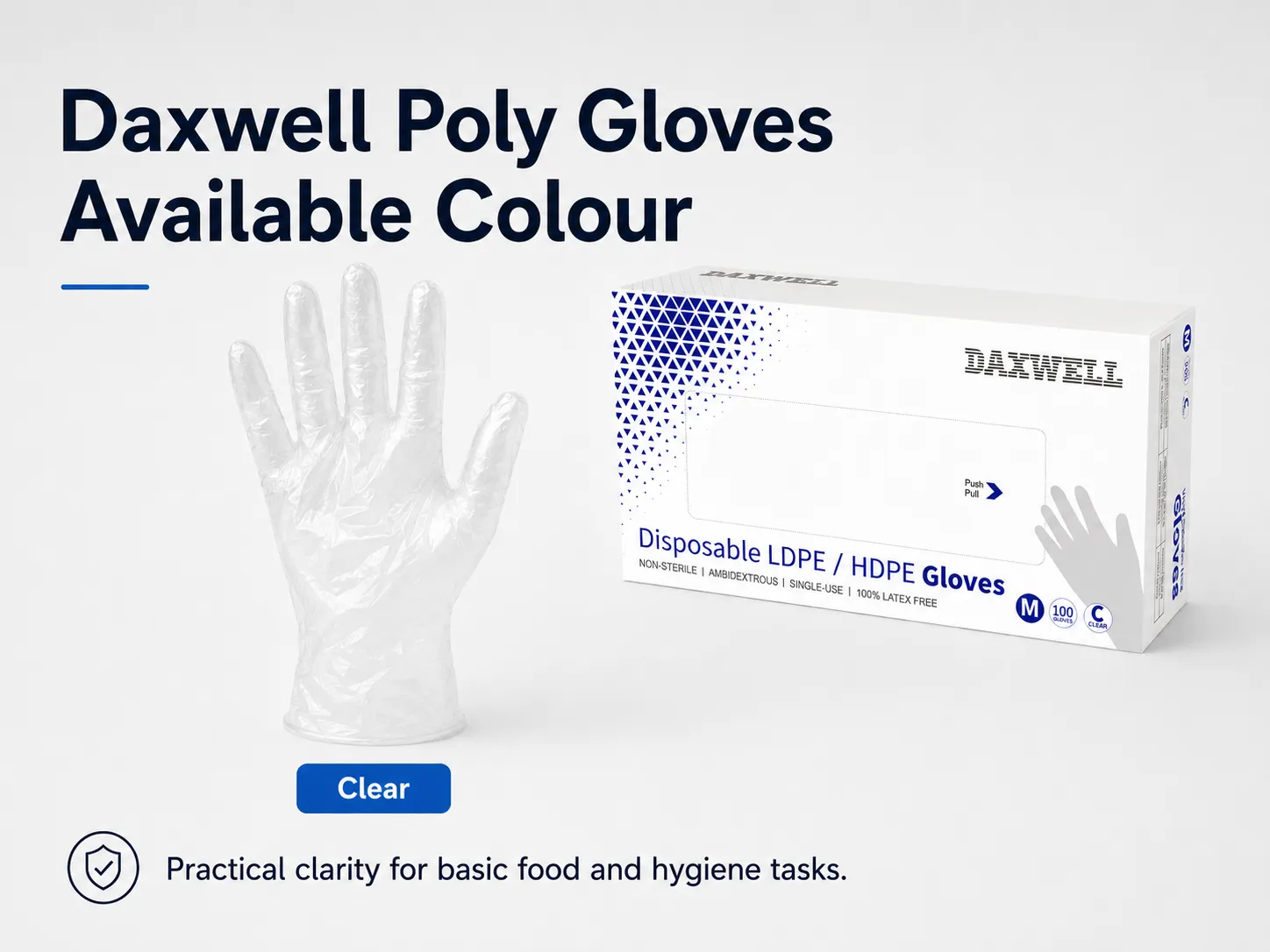 Poly Gloves — High-Density Packaging Angle