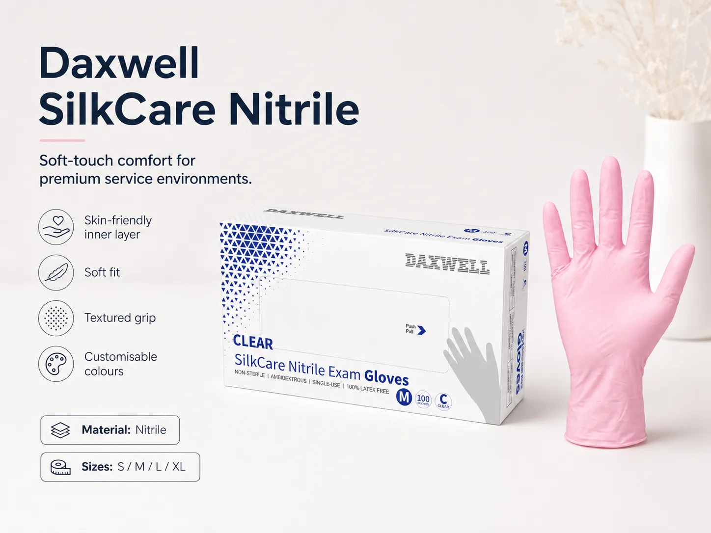 Nitrile CoreFlex Comfort Gloves Glove Pair View